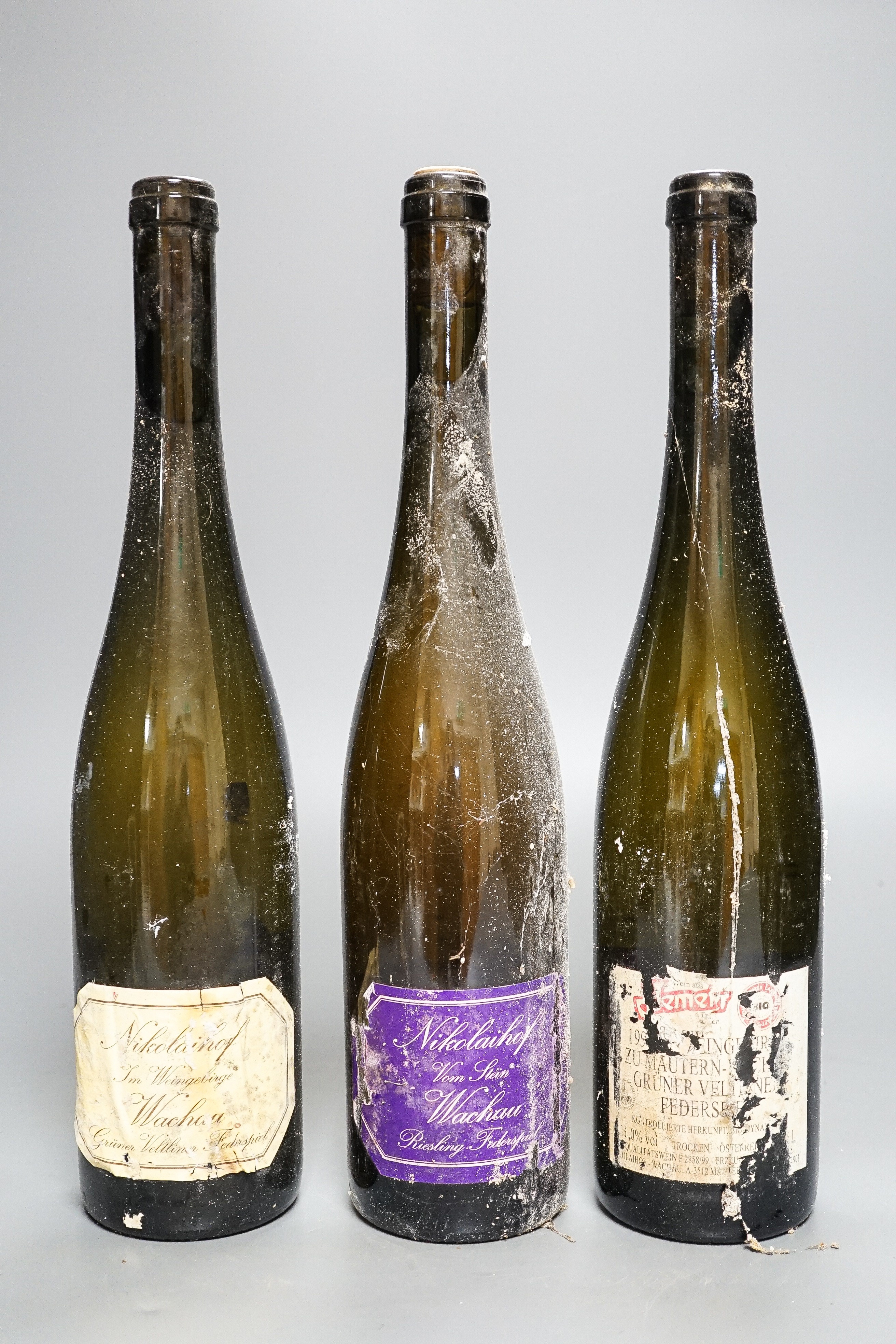 20 bottles of white Riesling wine